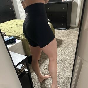 Women's Black Bike Shorts - ChlkdUp
